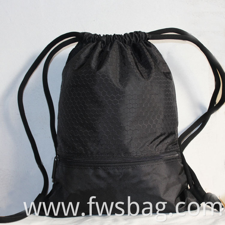 Wholesale Custom Drawstring Sports Backpack Private Label Gym Bag